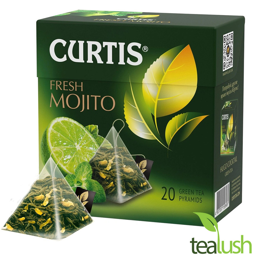 Trà Curtis Fresh Mojito – Trà xanh hương chanh và bạc hà
