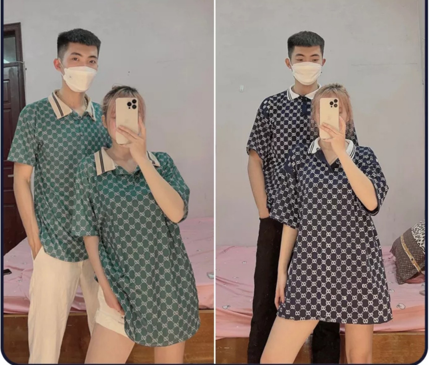 Áo thun nữ cổ trụ GC hàng đang Hot nhât thị trường, vải cotton siêu thoáng khí, siêu đẹp