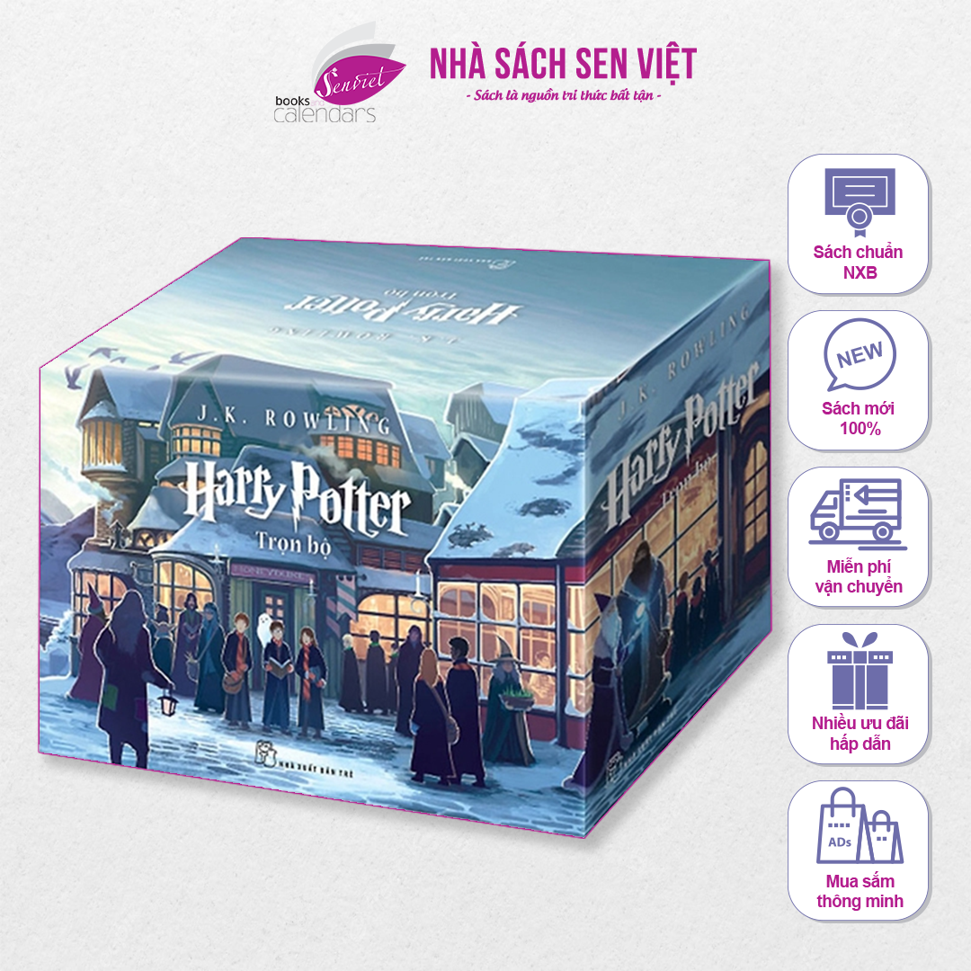 Boxset Harry Potter Trọn Bộ 7 Tập