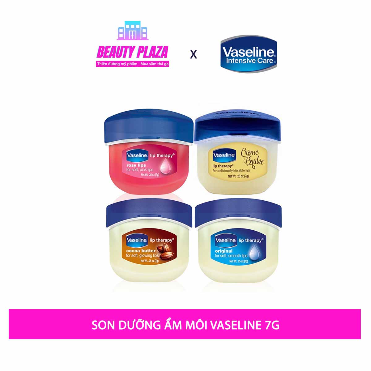 Son Dưỡng Ẩm Môi Vaseline 7g