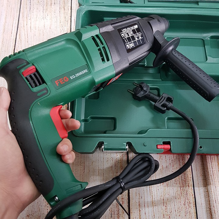 Máy khoan bê tông, khoan tường feg 2606sre - 800w