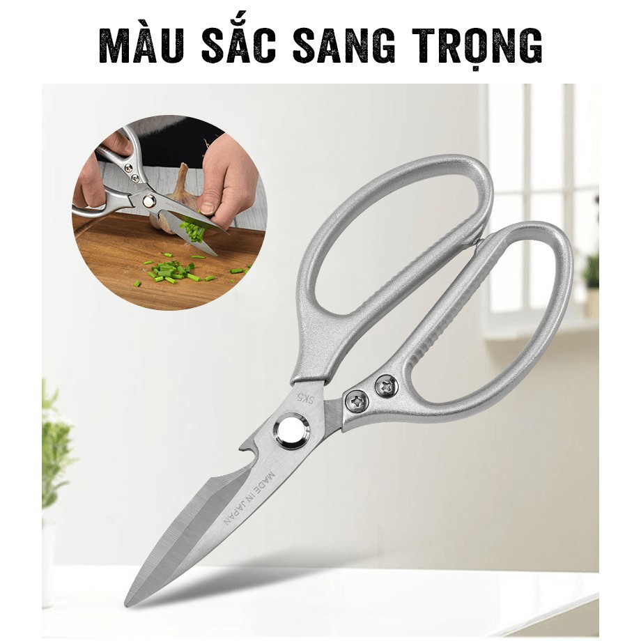 [Lấy mã giảm thêm 30%] Kéo bếp Nhật Bản loại lớn cao cấp loại lớn SK5 – Gia dụng bếp