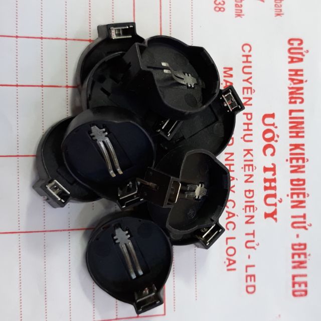 10c đế gài pin cr 2032