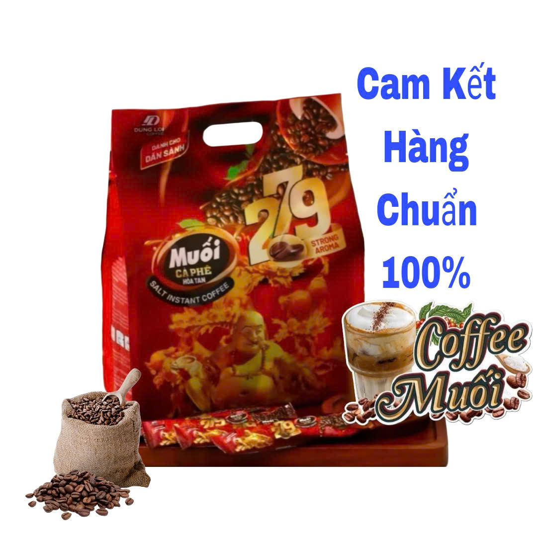 Cà phê muối Coffee 279 - Bịch 45 gói (720G)