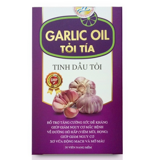Tinh dầu tỏi tía Garlic oil- tăng cường sức đề kháng