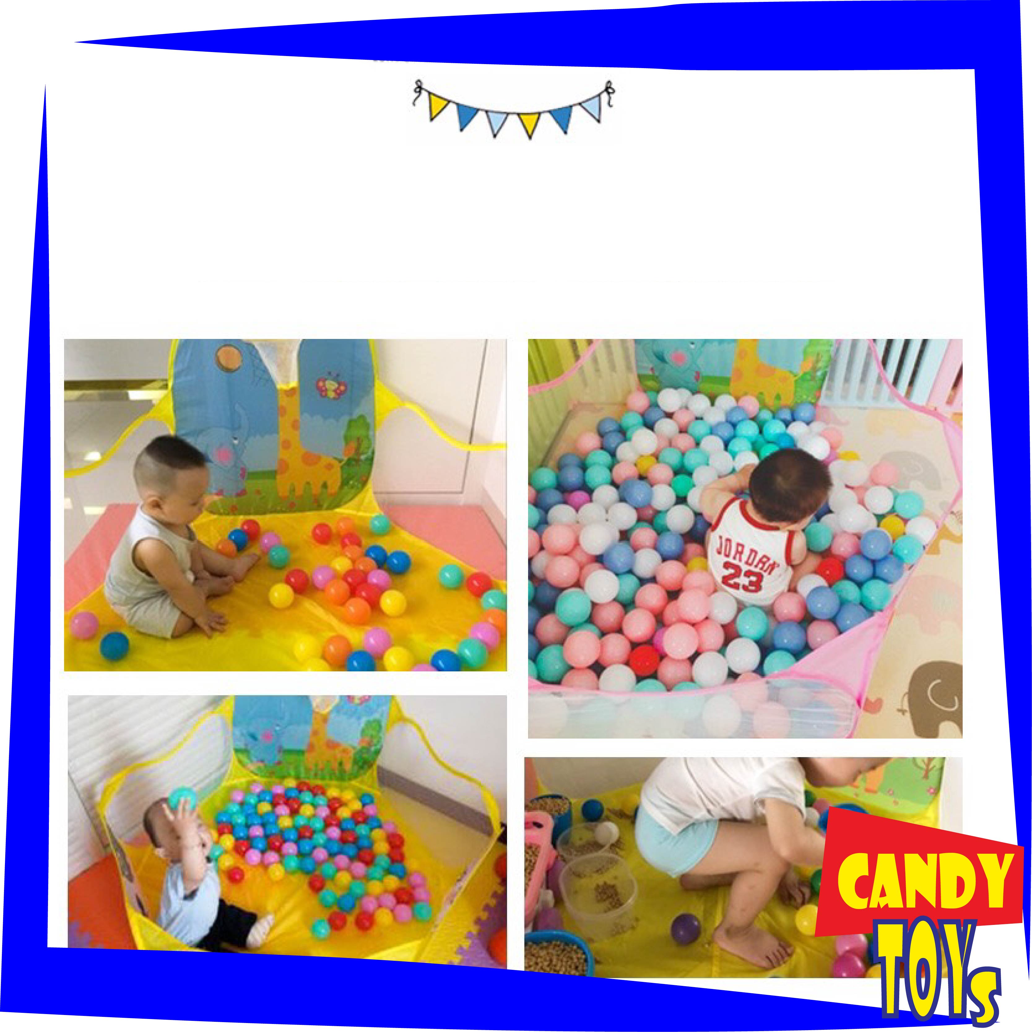 [HCM]NHÀ BÓNG LẾU BÓNG SIZE LỚN KÈM BÓNG CHO BÉ.