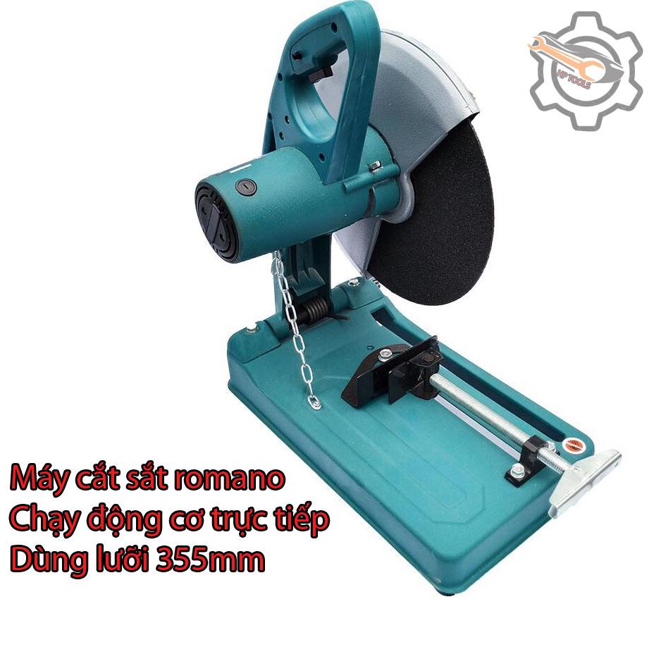 Máy cắt romanol lưỡi 355mm 2300w-tặng kèm đá cắt sắt-bảo hành 6 tháng