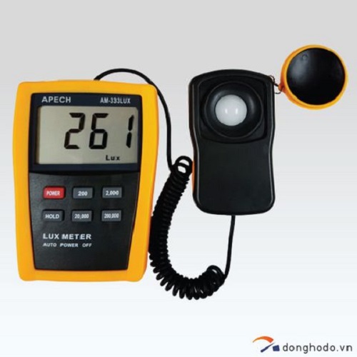 Thiết bị đo cường độ ánh sáng apech am-333lux