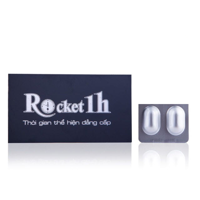 2 Viên Rocket 1h hỗ trợ cải thiện sinh lý nam