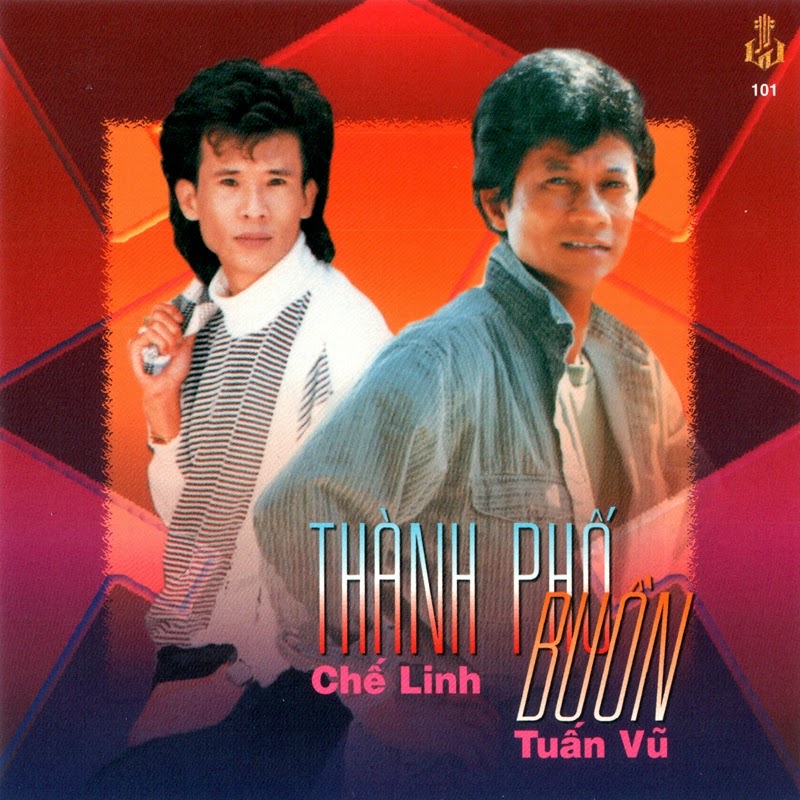 Đĩa cd nhạc vàng chế linh - tuấn vũ - thành phố buồn