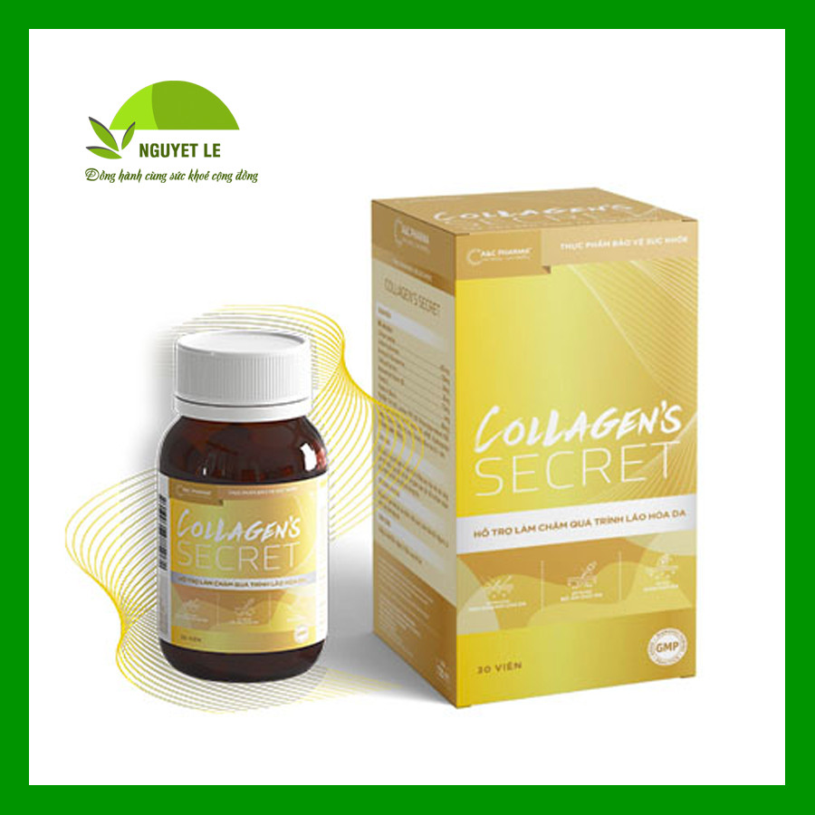 Collagen s Secret - Ngăn ngừa và làm chậm lão hoá da