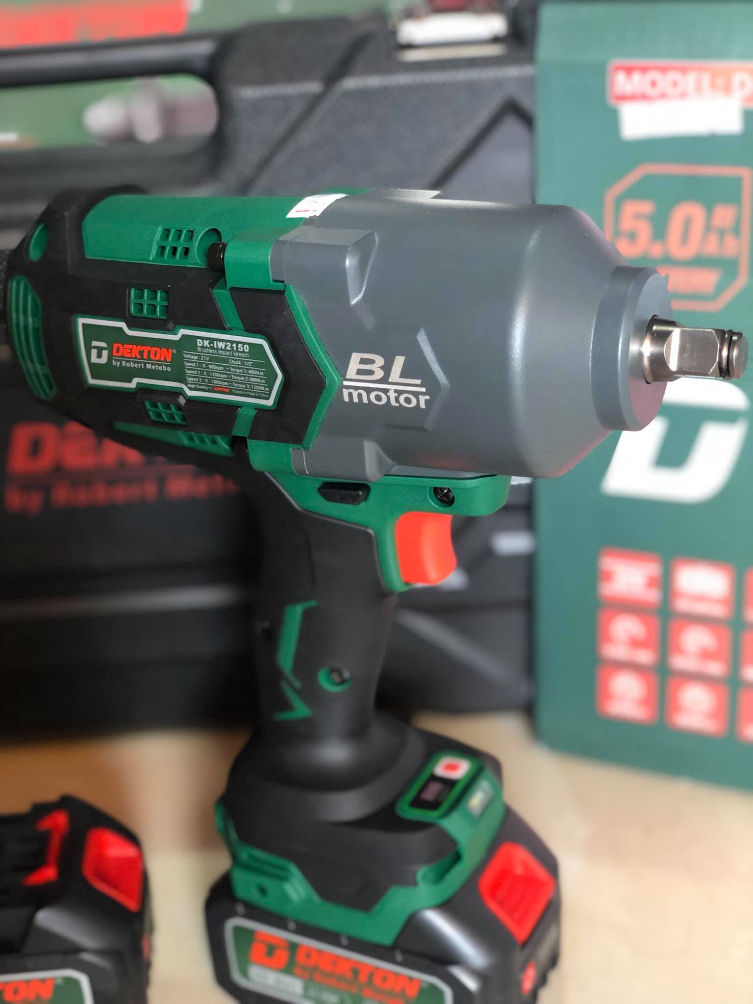 Máy vặn buloong 21v dk-iw2150