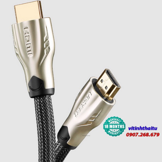 Cáp hdmi dài 10m hỗ trợ 3d 4k ugreen 11195