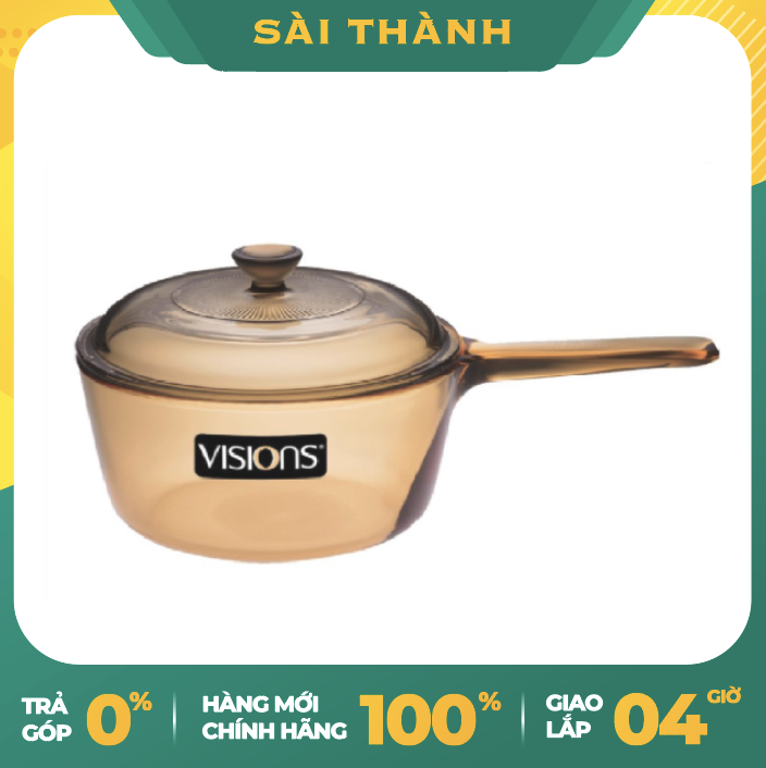 Nồi thủy tinh visions 1.5 lít vsp-1.5 - bảo hành 10 năm