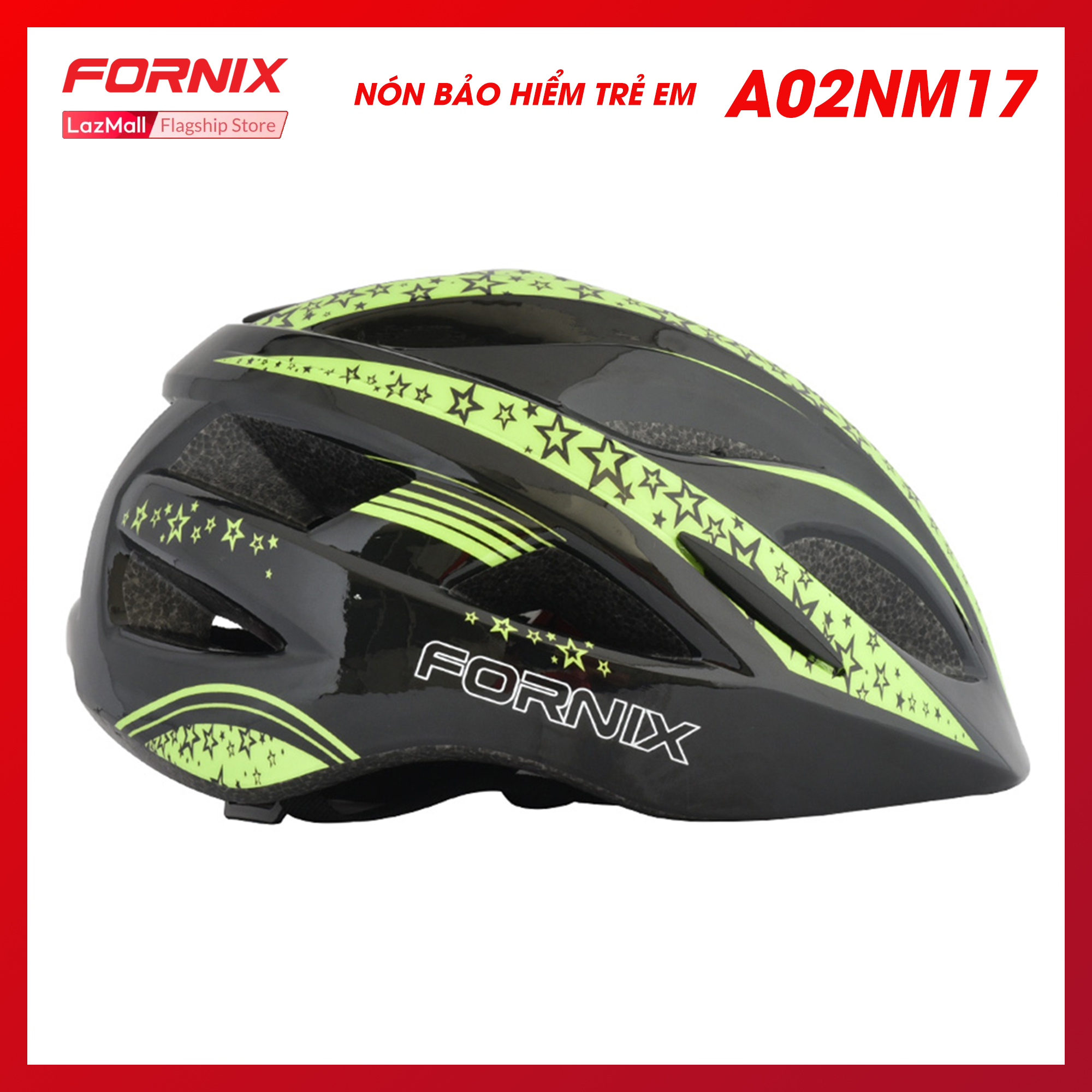 Nón bảo hiểm thể thao trẻ em Fornix A02NM17