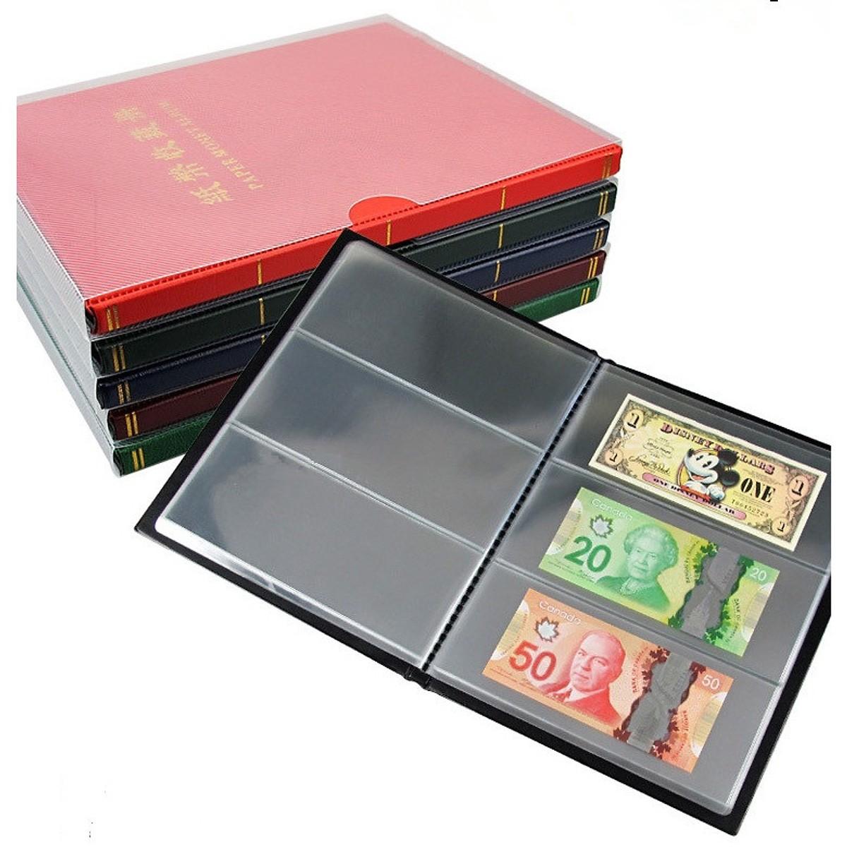 Album đựng tiền 20 phơi 3 ngăn trong