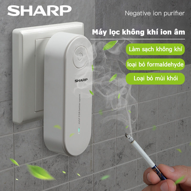Sharp Máy Lọc Không Khí, Máy Lọc Khí Gia Đình - Khử Mùi Nhanh Máy lọc không khí ion âm khử mùi khử trùng nhà tắm nhà bếp nhà vệ sinh