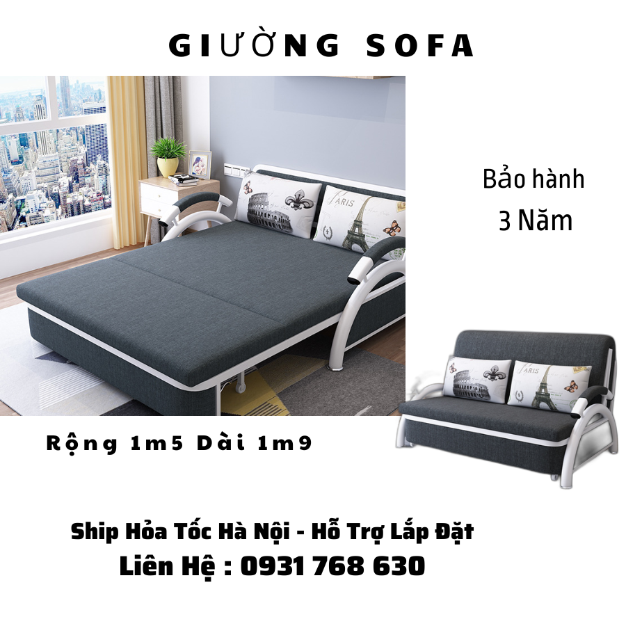 Giường sofa , giường sofa gấp gọn , ghế sofa kéo thành giường , giường sofa gấp thành ghế , ghế giường thông minh , sofa beat