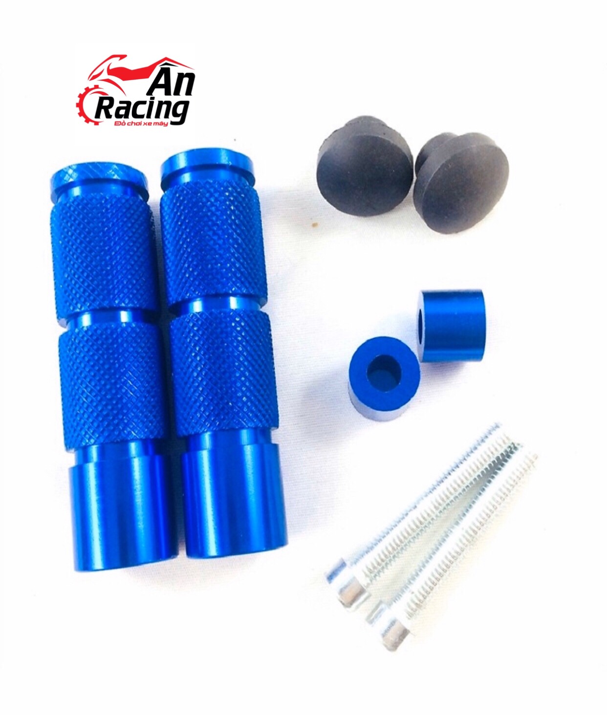 Gù chống đỗ sau xe dành cho xe máy màu xanh dương