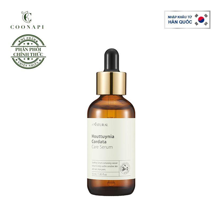 Serum Cấp Nước, Phục Hồi Và Làm Dịu Da Mụn, Nhạy Cảm Chiết Xuất Diếp Cá Hữu Cơ All Natural Houttuynia Cordata Care Serum 55ml