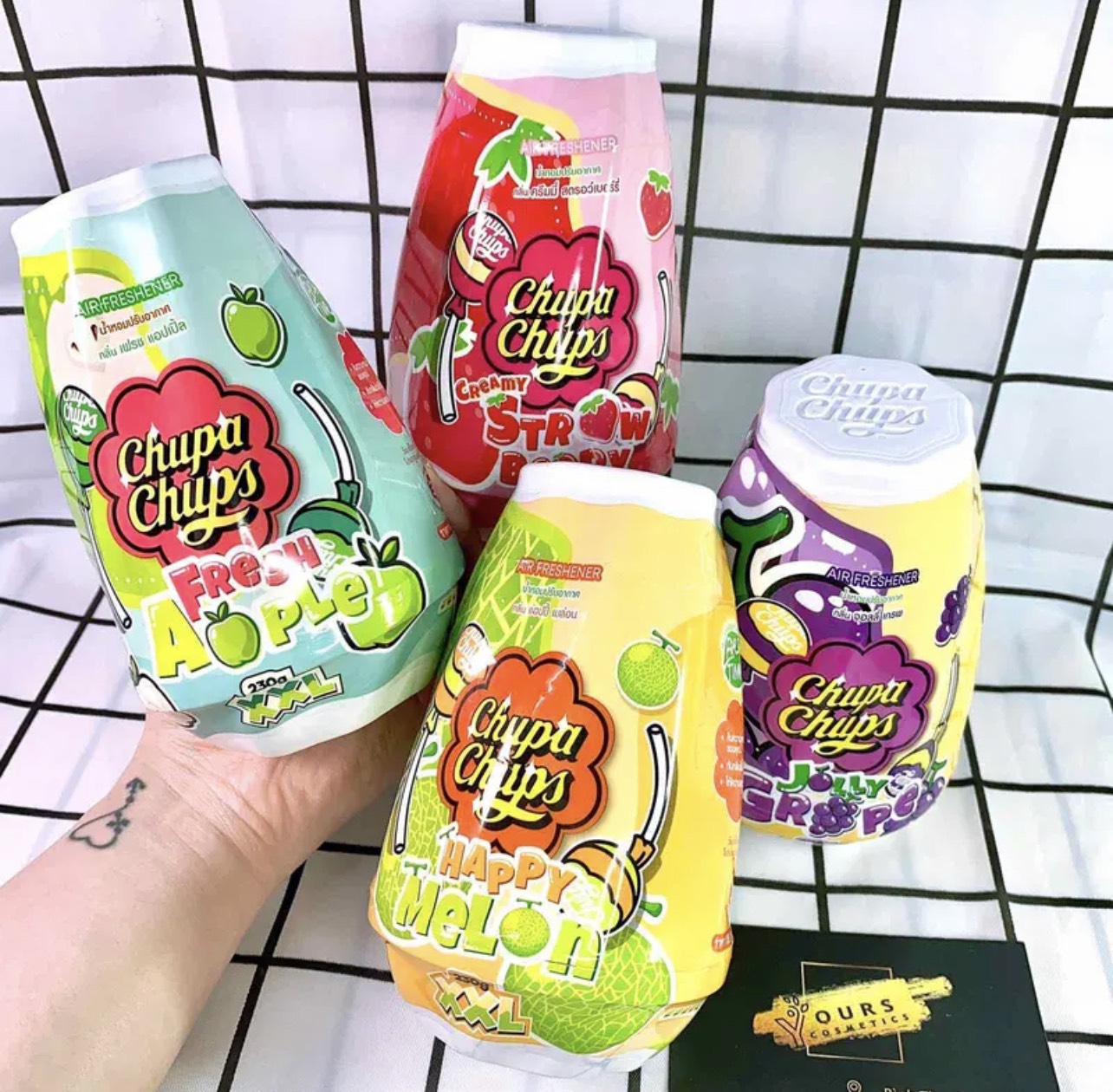 Sáp thơm phòng Chupa chups, sáp thơm khử mùi Thái Lan XXL 230g ngọt sang trọng