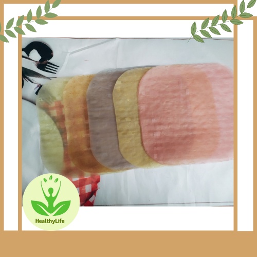 Bánh tráng rau củ hữu cơ 5 vị ăn kiêng, eatclean 500gr