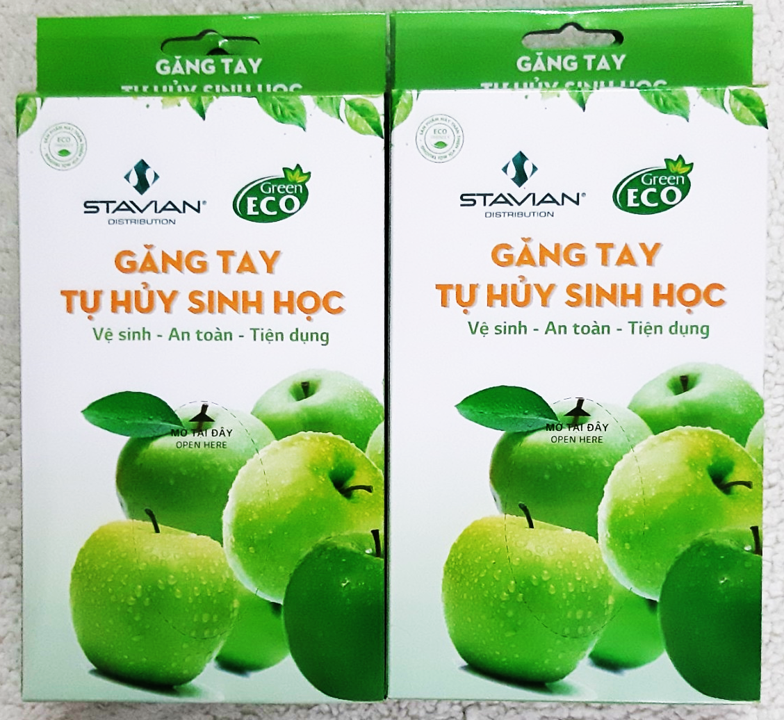 [Giá sỉ] Găng tay TỰ HỦY SINH HỌC TERASU 100 GRAM/ hộp