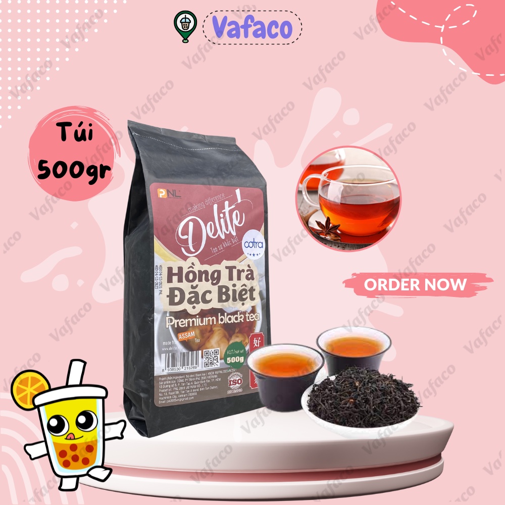 Hồng trà đặc biệt 500g - nguyên liệu cao cấp pha trà sữa