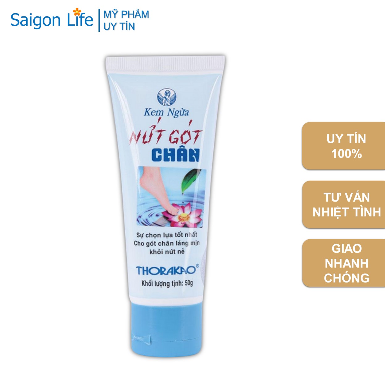 Kem Ngừa Nứt Gót Chân Thorakao 50g