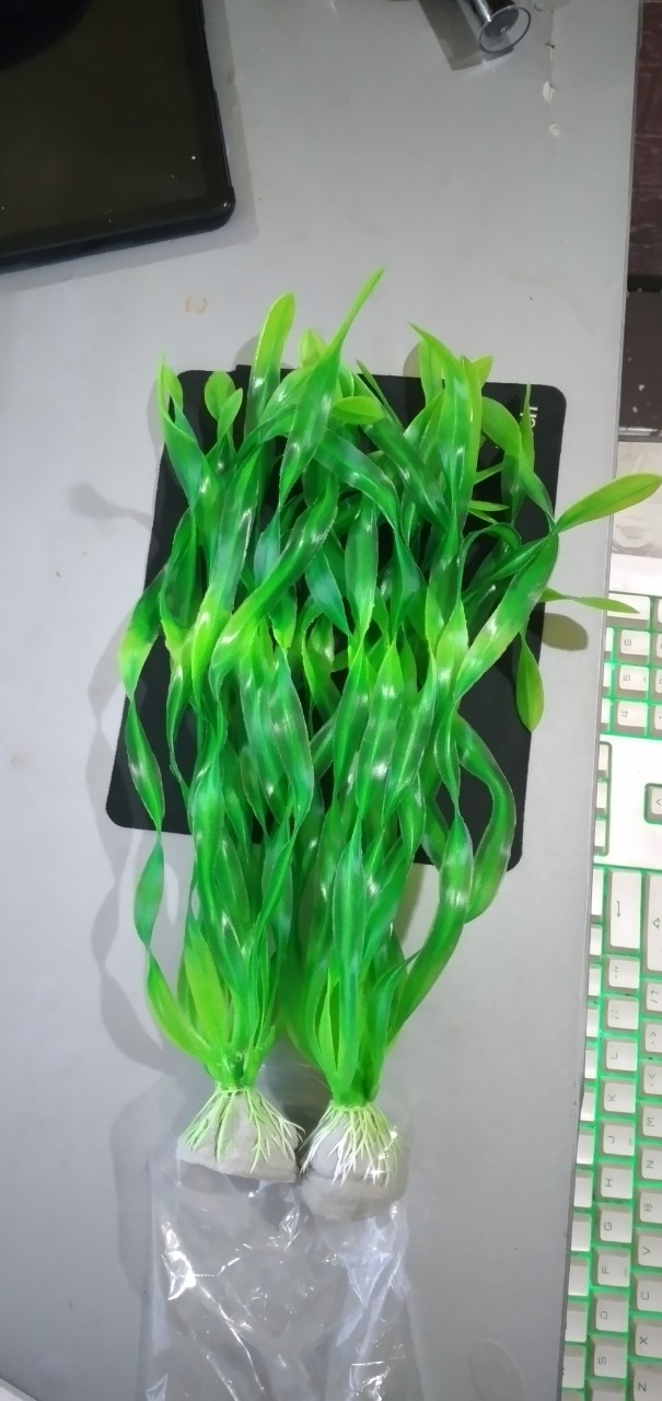 Tiểu cảnh trang trí bể cá, hồ cá cảnh thủy sinh, cây rong giả