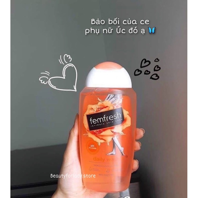 💖 dung dịch vệ sinh femfesh úc