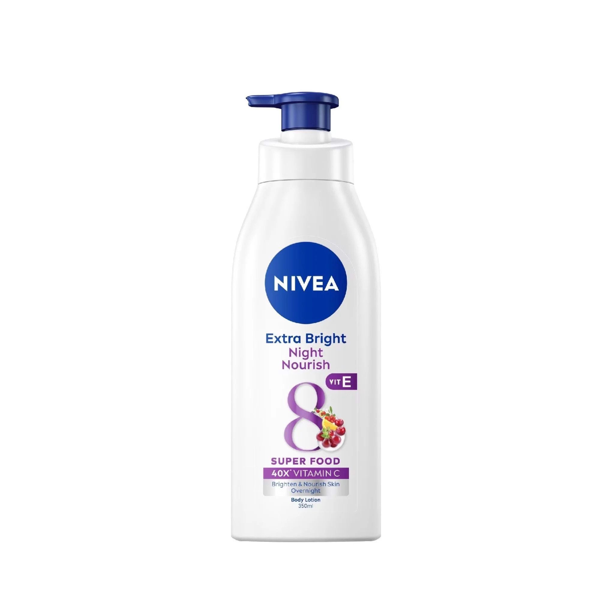 Sữa Dưỡng Thể Dưỡng Trắng Da Ban Đêm Nivea Extra White Night Nourish Body Lotion 350ml