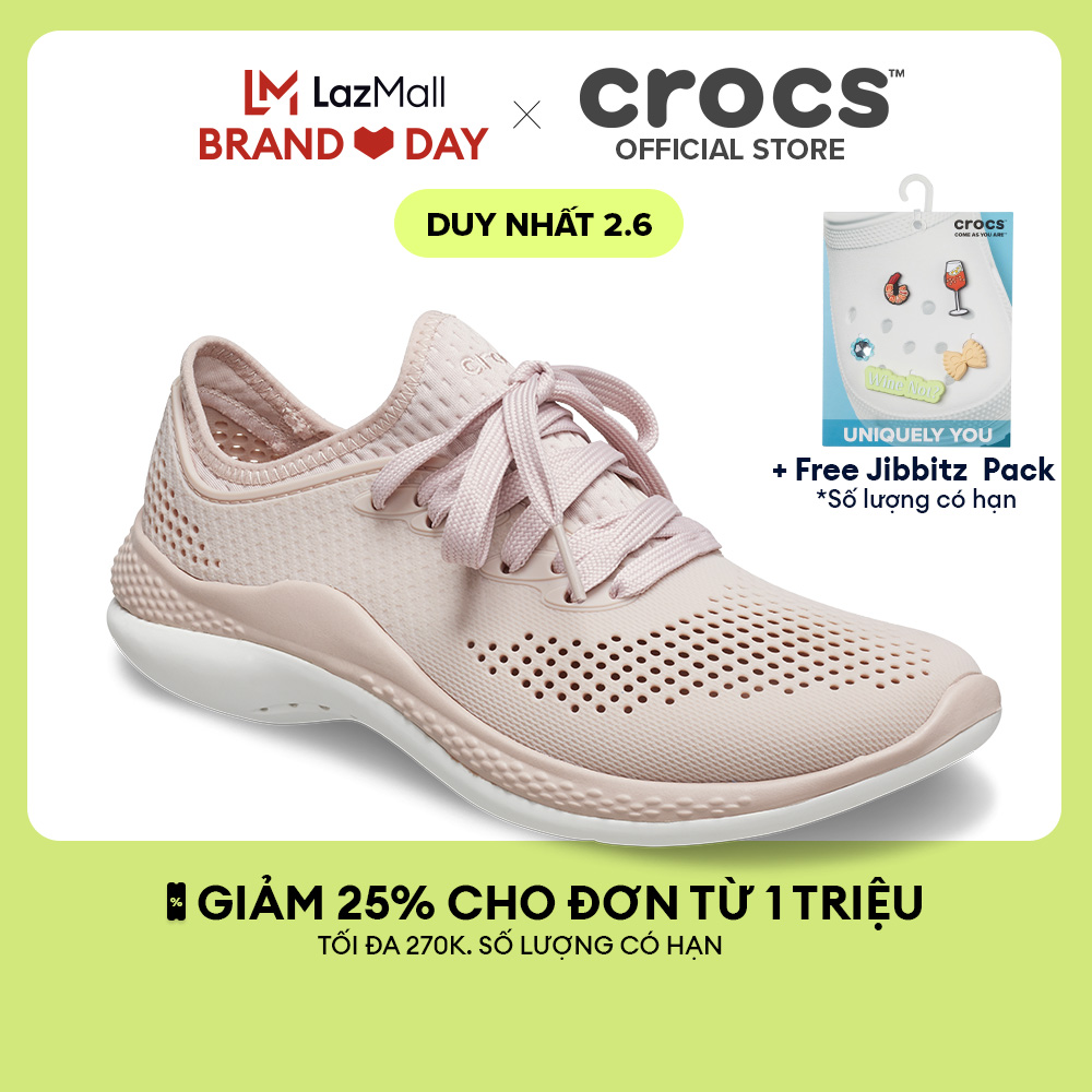 CHỈ 2.6 I VOUCHER 300K ĐƠN TỪ 2TRIỆUGiày Thời Trang Nữ Crocs Pacer