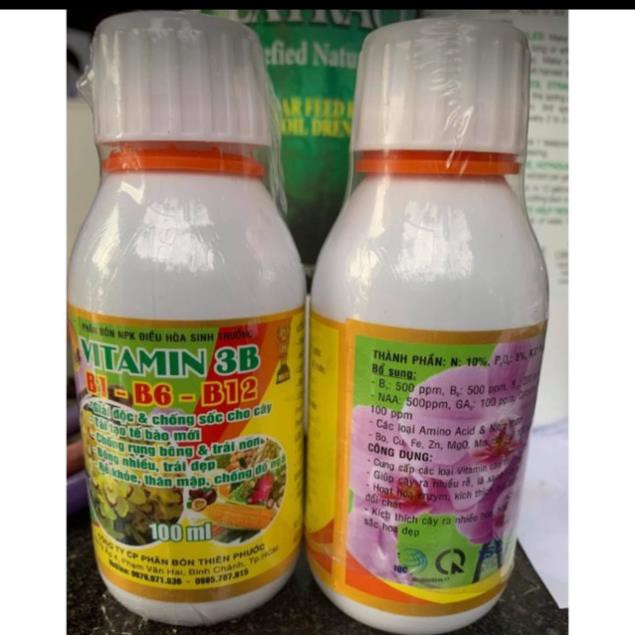 Phân bón NPK điều hòa sinh trưởng - Vitamin 3B