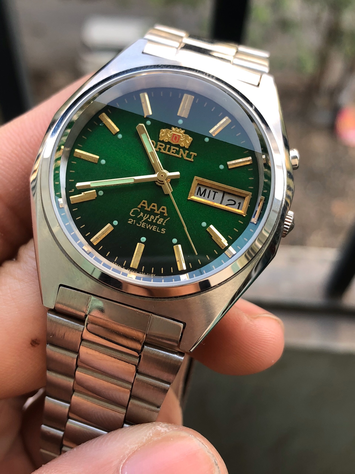 Đồng hồ orient 3 AAA cơ Nhật