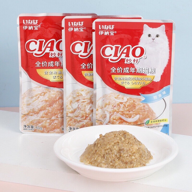 Pate ciao 60gr cho mèo
