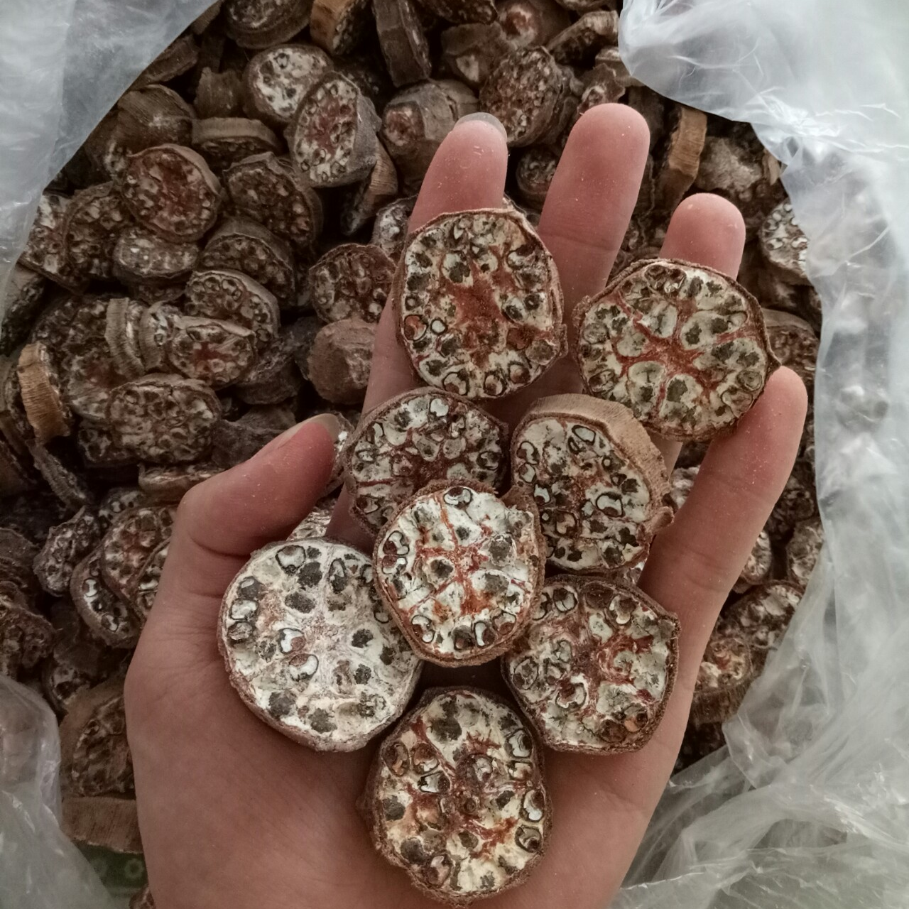 Chuối hột rừng khô tây bắc loại đẹp ( gói 1kg )