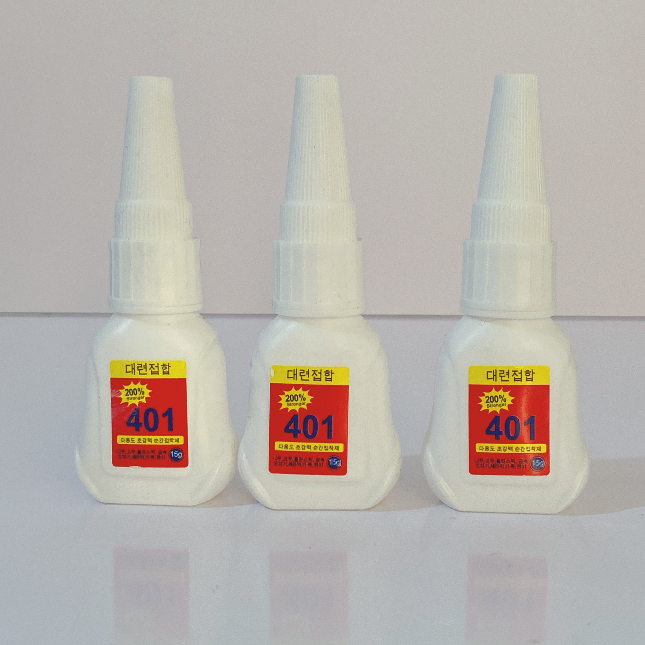 Keo dán móng 401 chai trắng 200% chính hãng - keo đa năng siêu chắc chuyên dụng cho dân làm móng