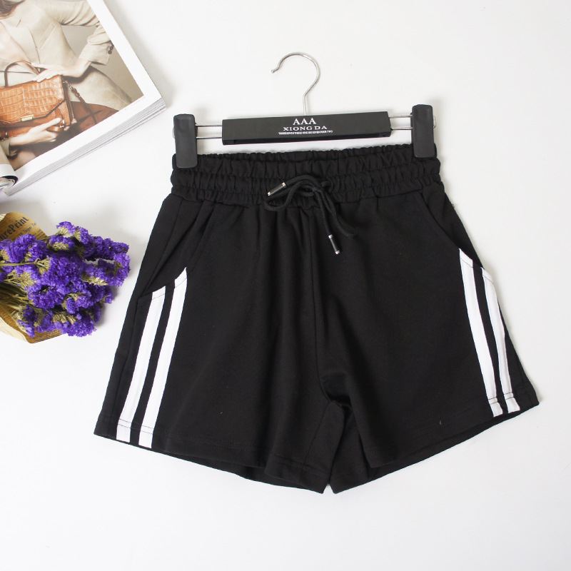 ⚡big sale⚡ quần short thun nữ 2 sọc⚡ giá rẻ⚡ quần đùi nữ thun co dãn,thấm hút mồ hôi tốt