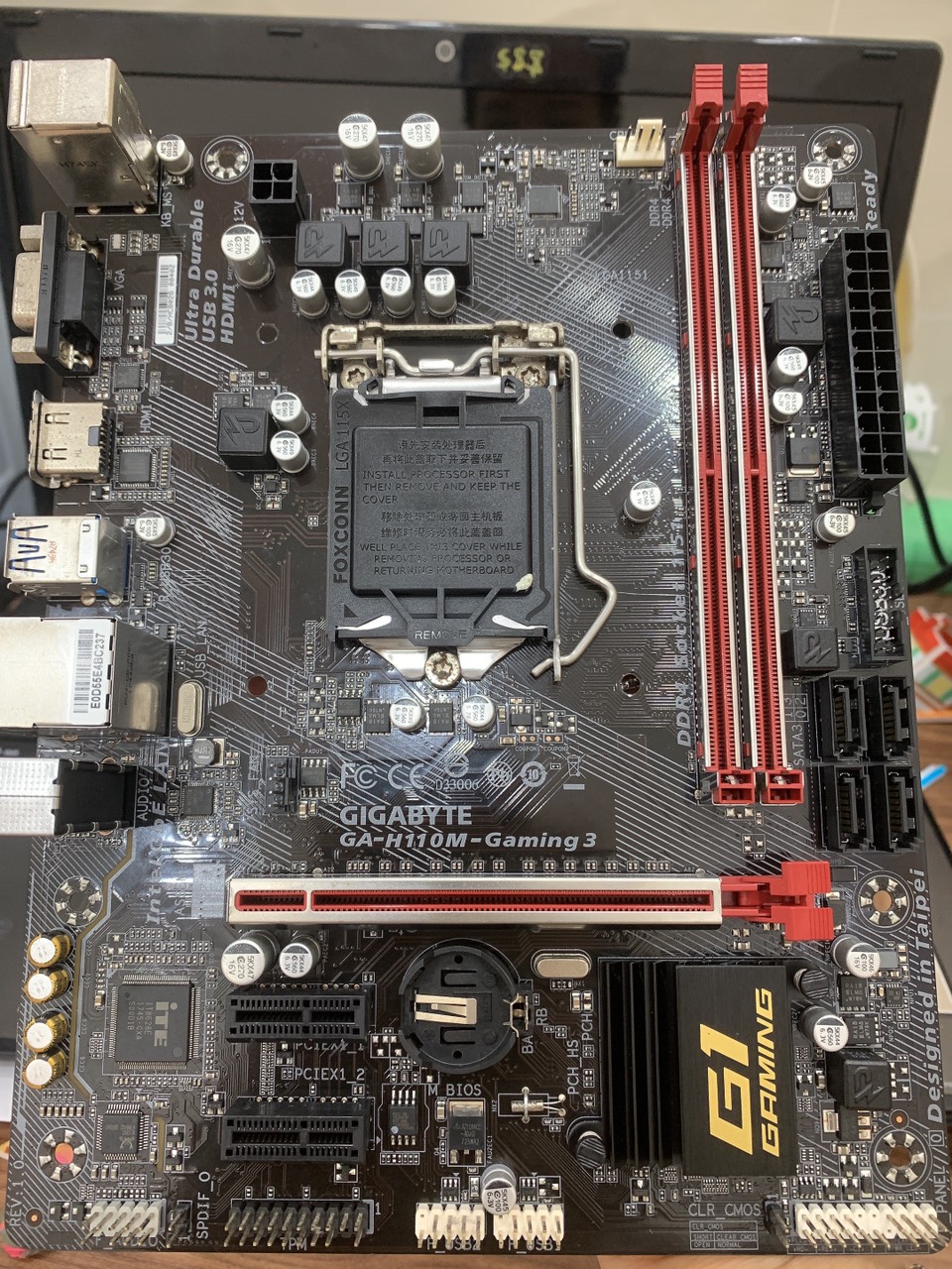 Main gigabyte h110m- gaming 3 tặng kèm fe