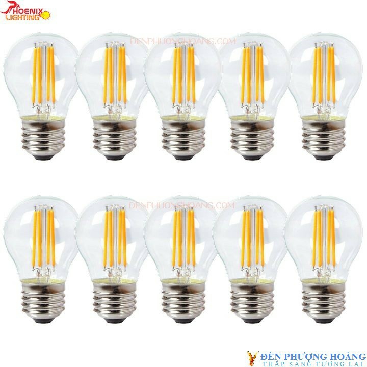 Bóng Đèn Edison G45 - Combo 10 Bóng