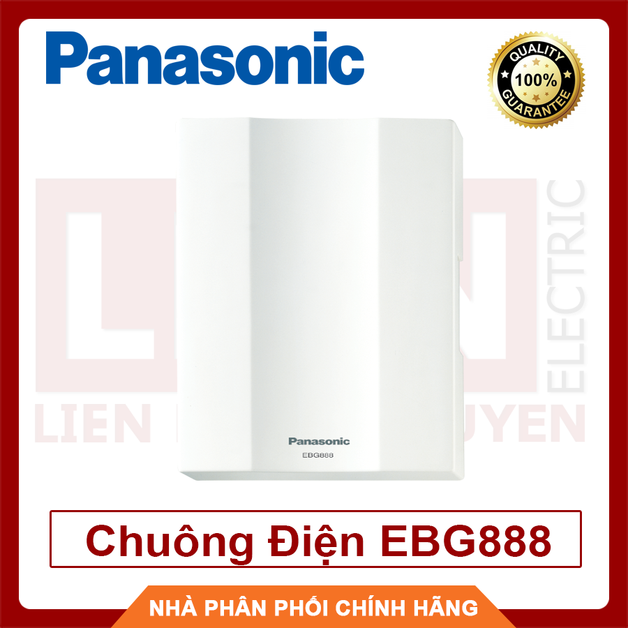 Panasonic bộ chuông điện 82db 220v ebg888 - hàng chất lượng - bh 12 tháng