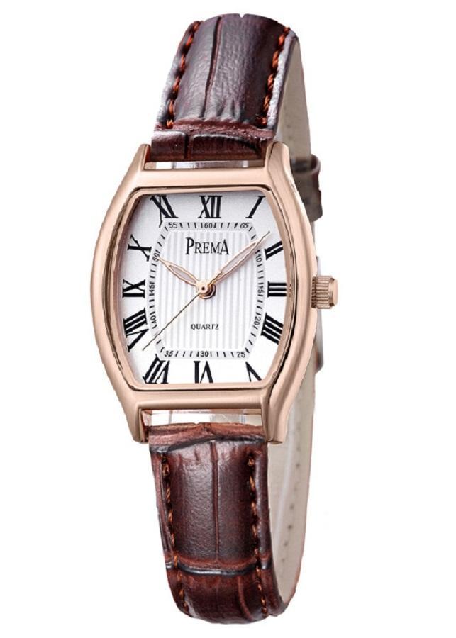 Đồng hồ nữ dây da Prema