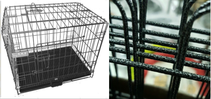 [HCM]Chuồng lồng vân đá sơn tĩnh điện cho chó mèo (thú cưng) size S