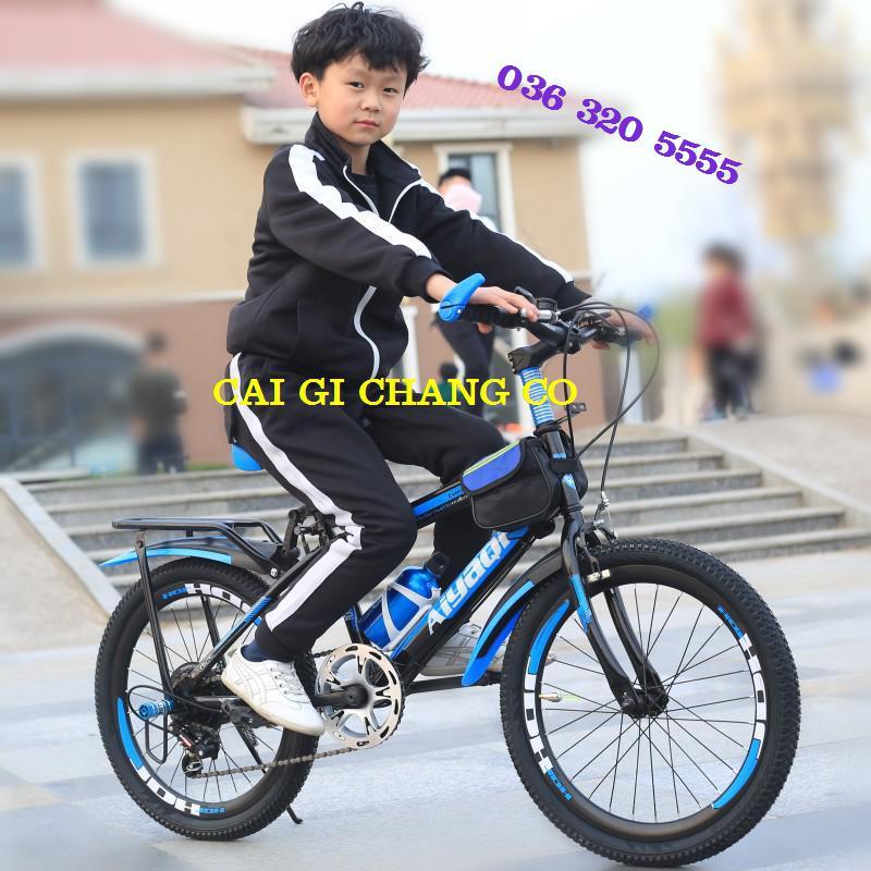 XE ĐẠP ĐỊA HÌNH CHO NAM TỪ 7 TUỔI ĐẾN 10 TUỔI SIZE 20INCH HÀNG CAO CẤP