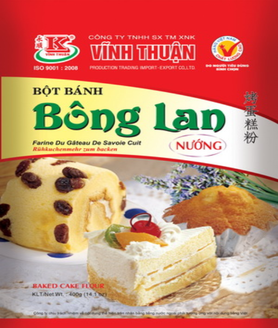 Bột bánh bông lan nướng Vĩnh Thuận 400g