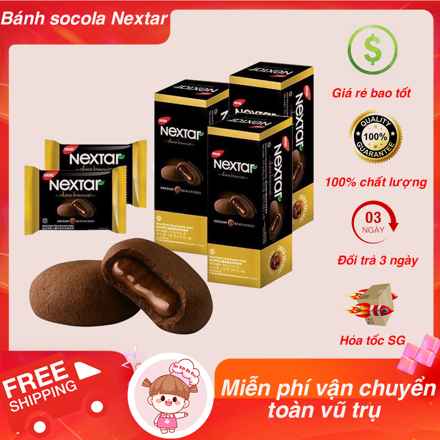 Bánh socola nextar nabati 112g - ăn vặt nội địa trung - ăn vặt bà beo