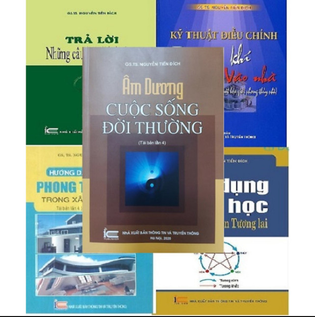 [HCM]Combo 5 cuốn sách phong thủy học của tác giả GS - TS Nguyễn Tiến Đích - Bộ 5 cuốn 558.000 ₫