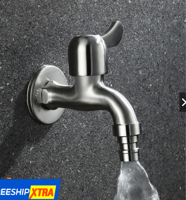 Vòi hồ, van xả nước, vòi xả nhanh inox 304 cao cấp vxn06