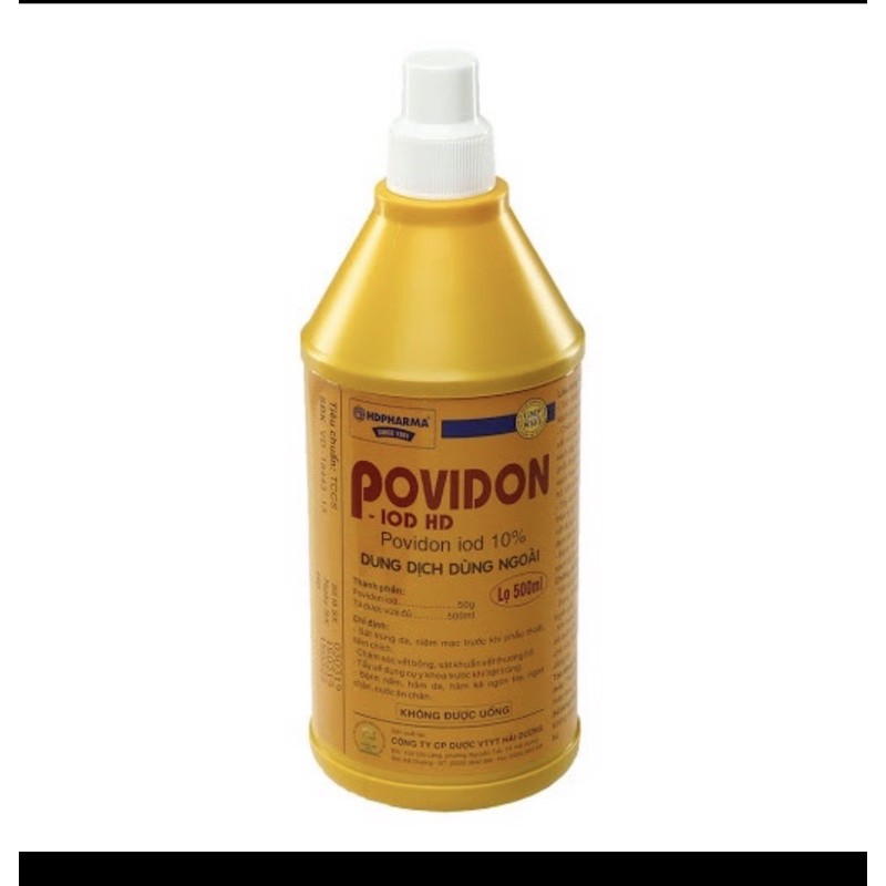 Dung dịch sát khuẩn povidone